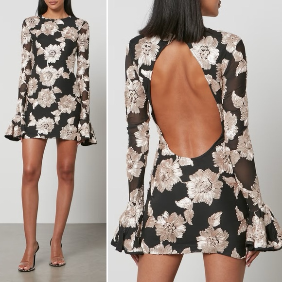 Rotate Birger Christensen Dresses & Skirts - Rotate long sleeve mini dress